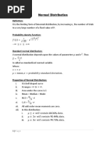 Normal Distribution