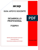 Guía Docente Desarrollo Profesional FGDP01