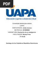 Tarea 1 de Inteligencia 1 Ole