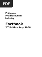 Download Philippines Pharmaceutical Industry Factbook - July 2008 by nishanksethi SN50768133 doc pdf