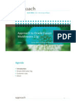 Approach To Oracle Fusion Middleware 11g