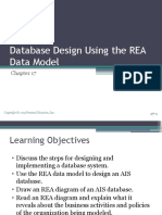 Database Design Using The REA Data Model