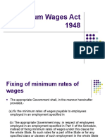 Minimum Wages Act 1948