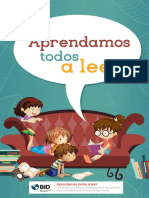 Aprendamos Todos A Leer Libro de Cuentos para Ninos