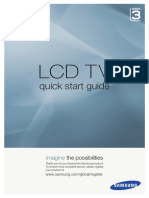 LCD TV: Quick Start Guide