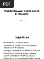 Isu-Isu Semasa Prasekolah