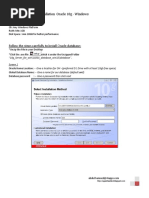 10g Step by Step Installation 10g - Windows