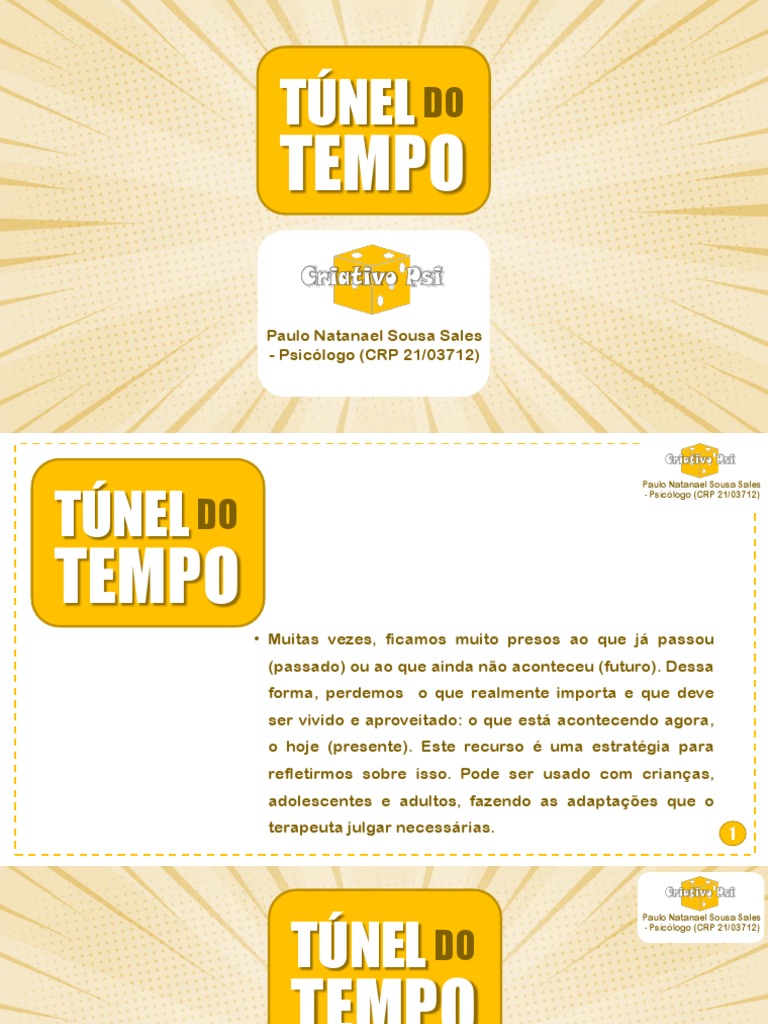 Reflexões sobre o Tempo Presente | PDF | Tempo | Teoria do Apego
