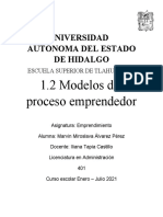 U1 - 3 - Modelos Del Proceso Emprendedor