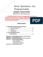 Programmable Regen Controller Manual & Schematics
