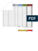 Invoice and payment report template