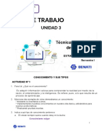 TEC. Y METODO DE APRENDIZAJE - Libro de Trabajo - Unidad 03