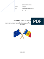 0 Proiect Educational Ziua Europei