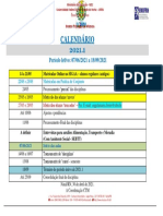 CALENDÁRIO ACADÊMICO CTM 2021.1