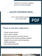 Stavovi I Promena Stava - 10.5.2021.