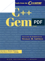 C++ Gems: Programming Pearls From The C++ Report