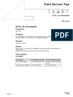 Field Service Tips: D11A, Oil Consumption