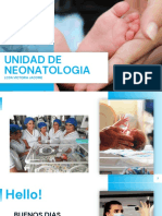 Unidad de neonatología: cuidados del recién nacido