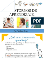 Trastornos de Aprendizaje