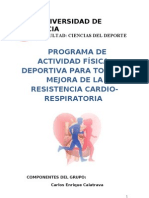 Aumento Resistencia Cardiovascular