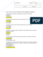 HISTORIA 8° Examen Diagnostico