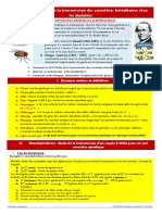 Les Lois Statistiques de La Transmission Des Caracteres Hereditaires Cours 3 1