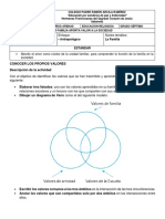 Actividad Conocer Los Propios Valores 7