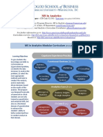 MS in Analytics Modular Curriculum