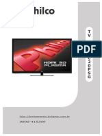 Philco ph51c20psg 3d Plasma TV SM