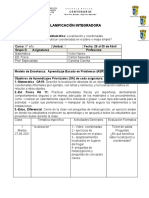 Planificación Integral Unidad 0 Curso 5 ° Básico