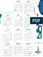 Calendario Banesco