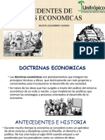 Antecedentes de Doctrinas Economicas