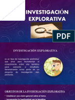 Investigación Explorativa