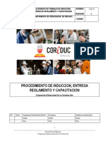 3. Procedimiento de Induccion y Capacitacion