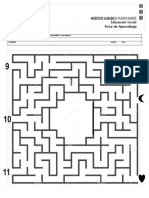 FICHA DE APRENDIZAJE LABERINTO