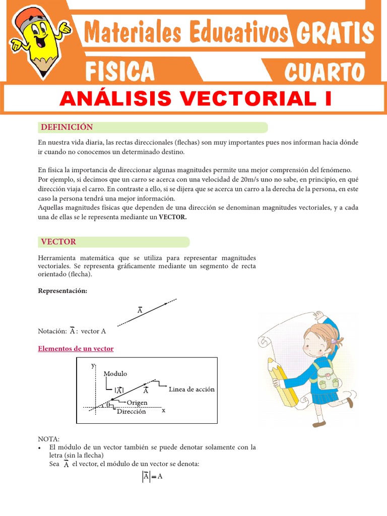 Ejercicios de Vectores para Secundaria | PDF | Vector Euclidiano ...