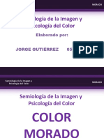 Semiologia de La Imagen y Psicologia Del Color - Morado