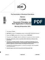 Economic Principles and Their Application To Business: The Association of Business Executives Diploma 1.11 EPAB