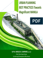 Enp Ar. Marlou B. Campaner: Chief, Urban Design Division City Planning & Development Office Manila