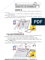 2-Práctica Electricidad MEDIDA TENSIONES Y DE INTENSIDADES