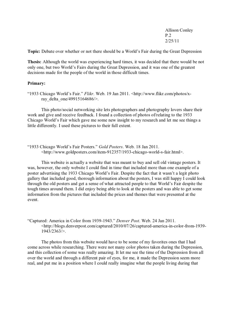 Nhd annotated bibliography pdf