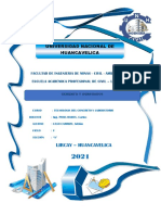 Resumen Del Cemento y Concreto PDF