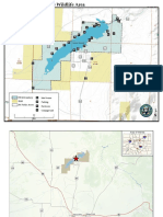 Map of DeWeese Reservoir State Wildlife Area