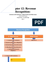 Chapter 12 - Revenue Recognition: Revenue From Contracts With Customer