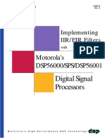 Implementingiir Firfilters