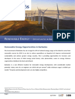 Enewable Nergy: Renewable Energy Opportunities in Barbados