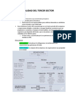 REALIDAD DEL TERCER SECTOR - Parcial I