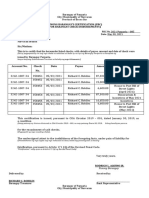 Account No. Check No. Date Payee Amount Purpose: Punong Barangay'S Certification (PBC) (For Barangay Check Disbursements)