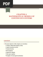 Chap 2 Mathematical Model of Continuous Systems