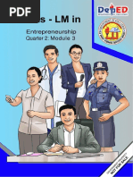 Entrepreneurship Quarter 2: Module 3